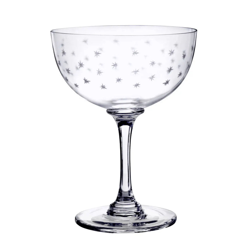 Stars Champagne Coupe, Set of 2