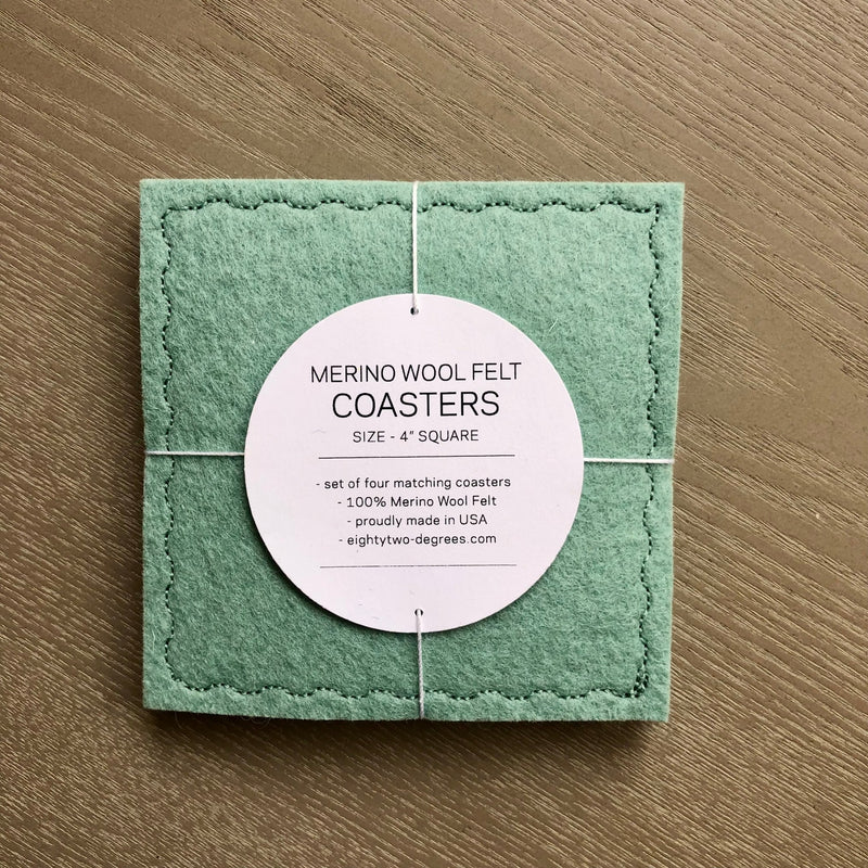 Square Wool Coaster Set