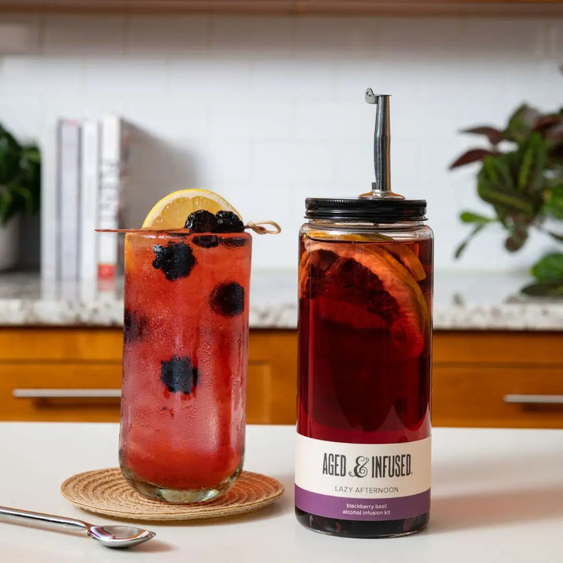 Lazy Afternoon--Blackberry Basil Infusion Kit